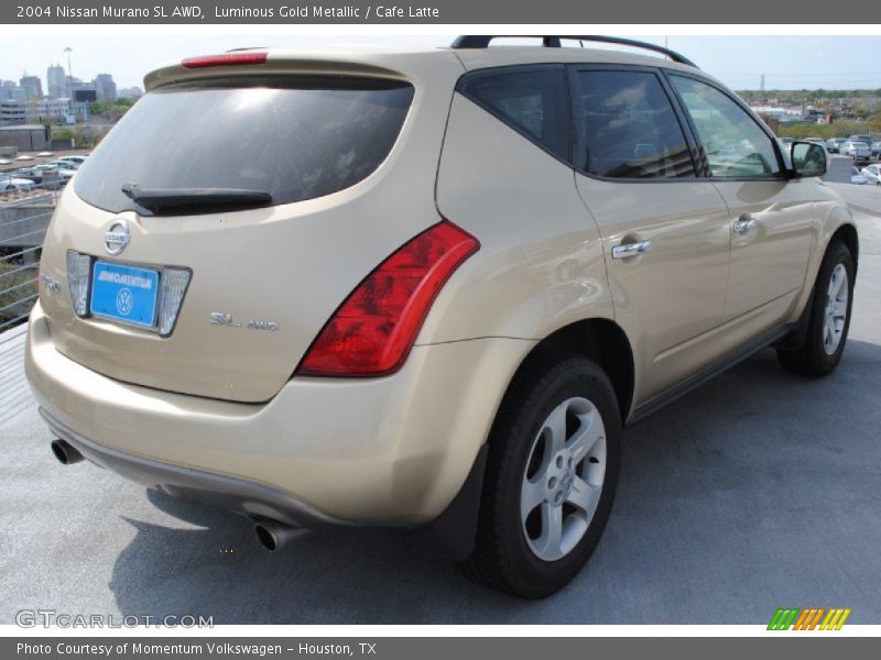 Luminous Gold Metallic / Cafe Latte 2004 Nissan Murano SL AWD
