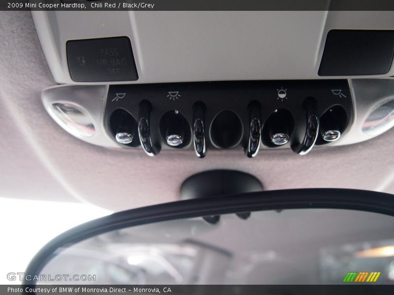 Chili Red / Black/Grey 2009 Mini Cooper Hardtop