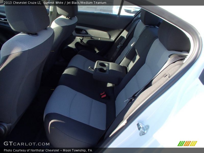 Summit White / Jet Black/Medium Titanium 2013 Chevrolet Cruze LS
