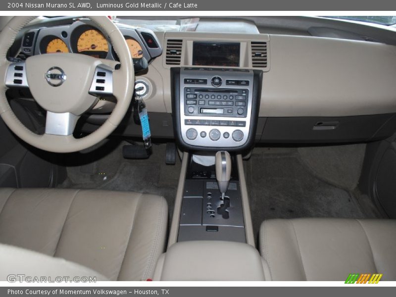 Luminous Gold Metallic / Cafe Latte 2004 Nissan Murano SL AWD