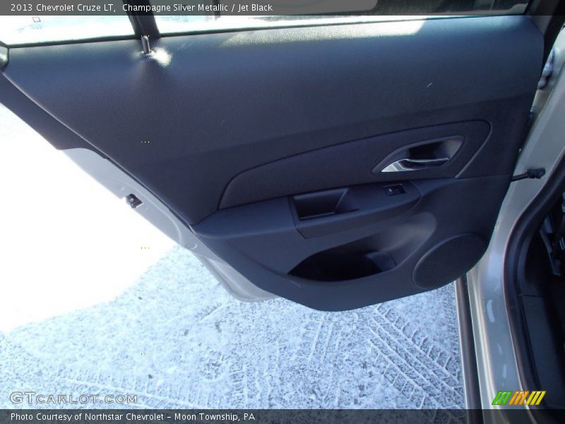 Champagne Silver Metallic / Jet Black 2013 Chevrolet Cruze LT