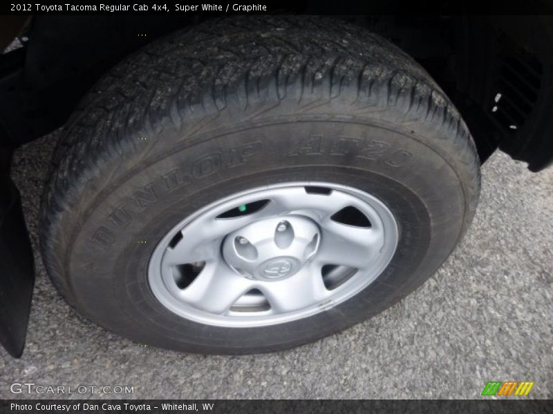 Super White / Graphite 2012 Toyota Tacoma Regular Cab 4x4