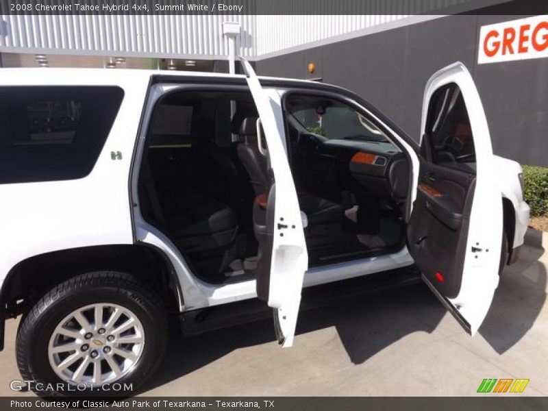 Summit White / Ebony 2008 Chevrolet Tahoe Hybrid 4x4