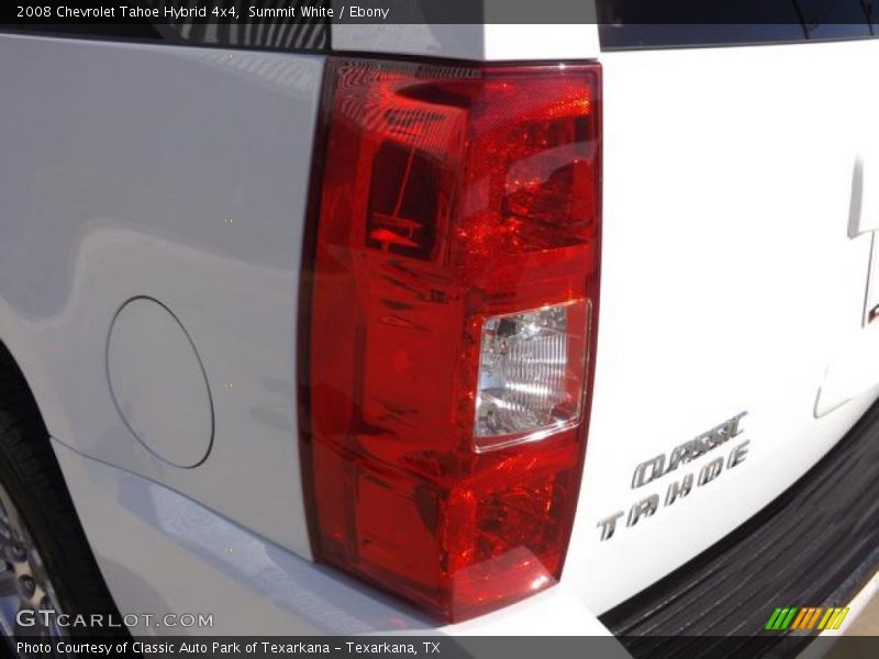 Summit White / Ebony 2008 Chevrolet Tahoe Hybrid 4x4