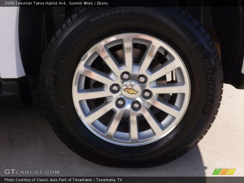 Summit White / Ebony 2008 Chevrolet Tahoe Hybrid 4x4