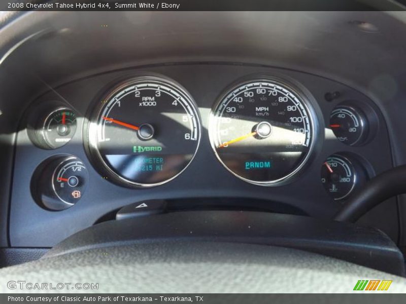 Summit White / Ebony 2008 Chevrolet Tahoe Hybrid 4x4