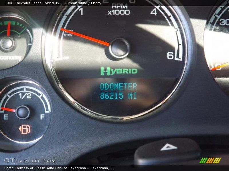 Summit White / Ebony 2008 Chevrolet Tahoe Hybrid 4x4