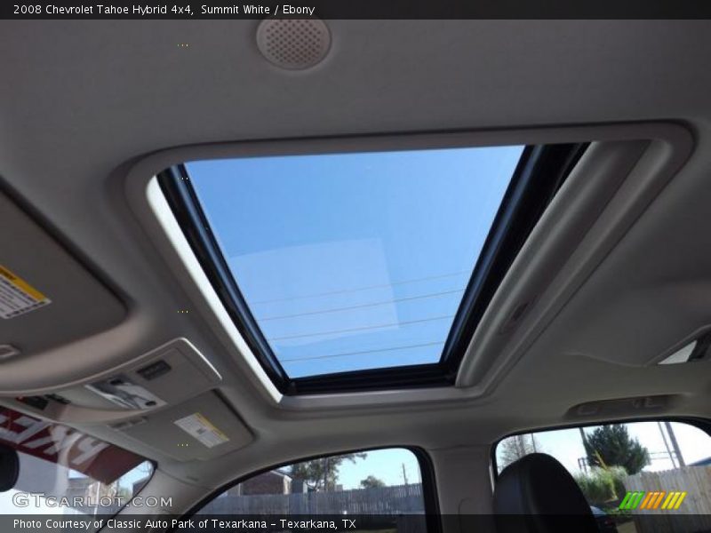 Summit White / Ebony 2008 Chevrolet Tahoe Hybrid 4x4
