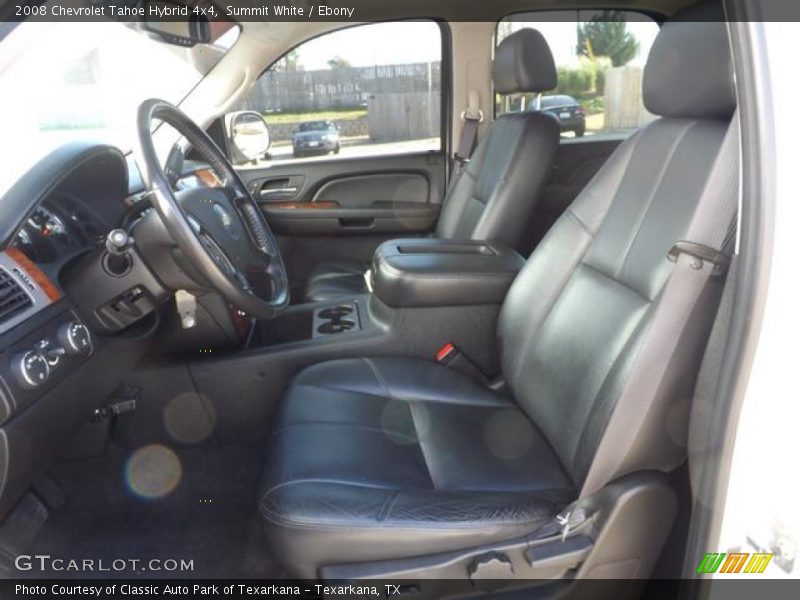 Summit White / Ebony 2008 Chevrolet Tahoe Hybrid 4x4