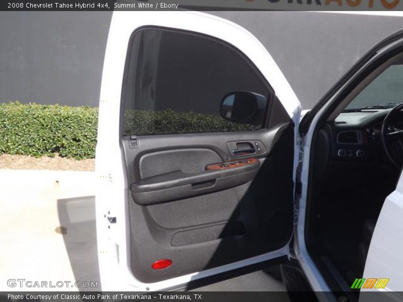 Summit White / Ebony 2008 Chevrolet Tahoe Hybrid 4x4