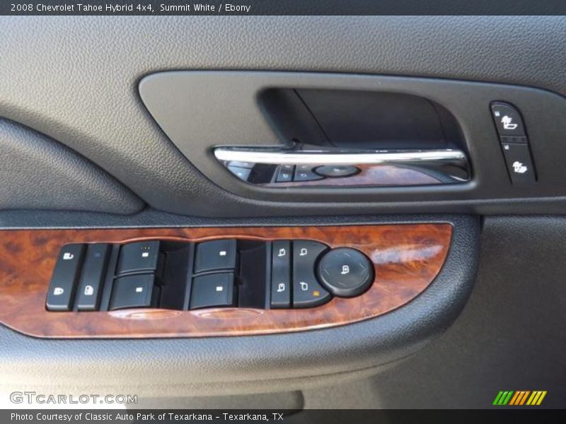 Summit White / Ebony 2008 Chevrolet Tahoe Hybrid 4x4
