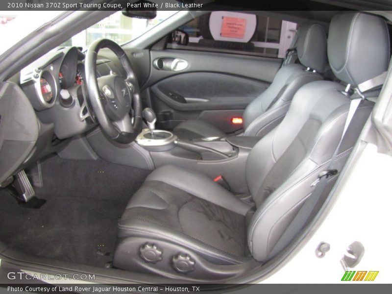 2010 370Z Sport Touring Coupe Black Leather Interior