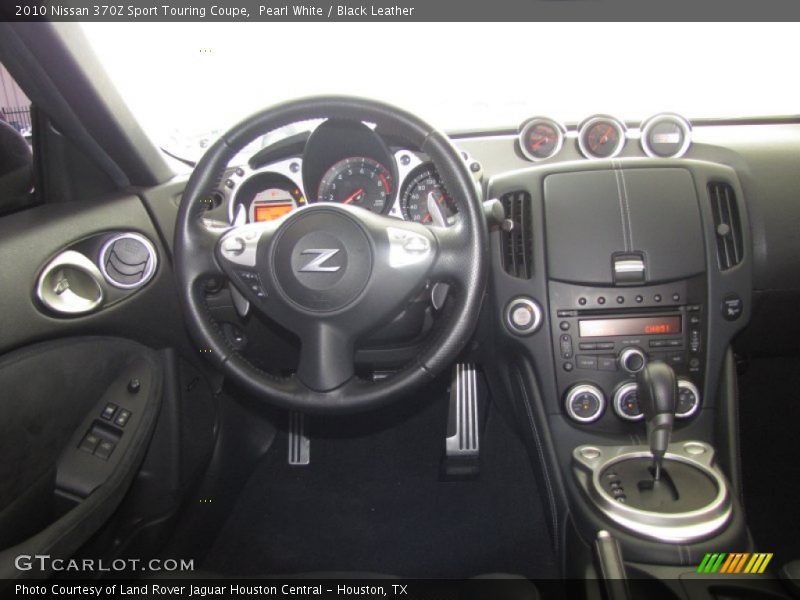 Pearl White / Black Leather 2010 Nissan 370Z Sport Touring Coupe