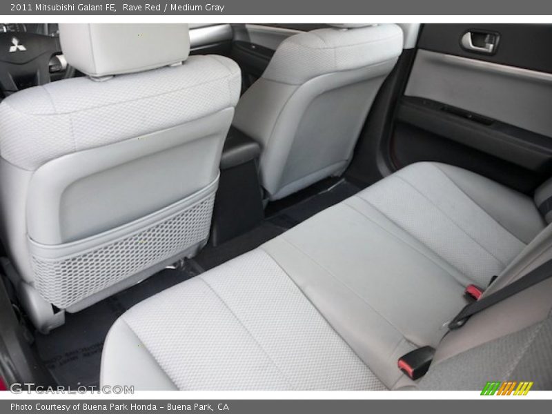 Rave Red / Medium Gray 2011 Mitsubishi Galant FE