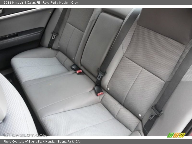 Rave Red / Medium Gray 2011 Mitsubishi Galant FE