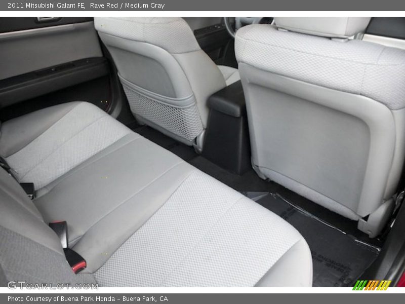 Rave Red / Medium Gray 2011 Mitsubishi Galant FE