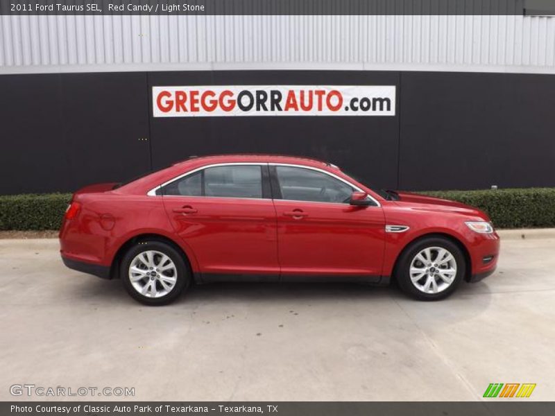 Red Candy / Light Stone 2011 Ford Taurus SEL