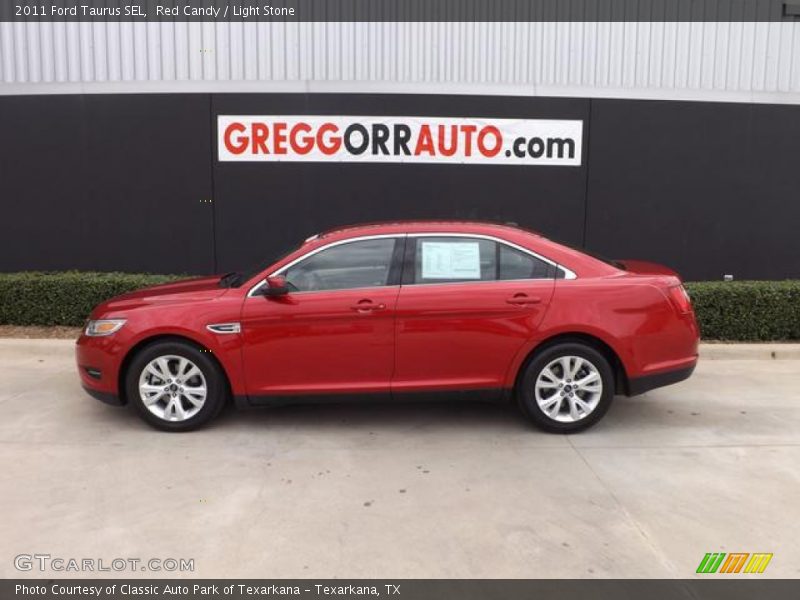 Red Candy / Light Stone 2011 Ford Taurus SEL