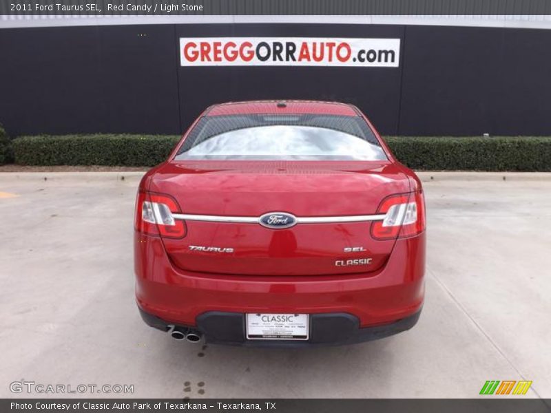 Red Candy / Light Stone 2011 Ford Taurus SEL
