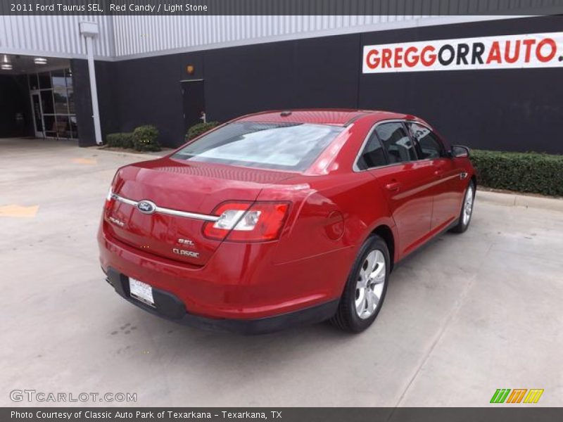 Red Candy / Light Stone 2011 Ford Taurus SEL