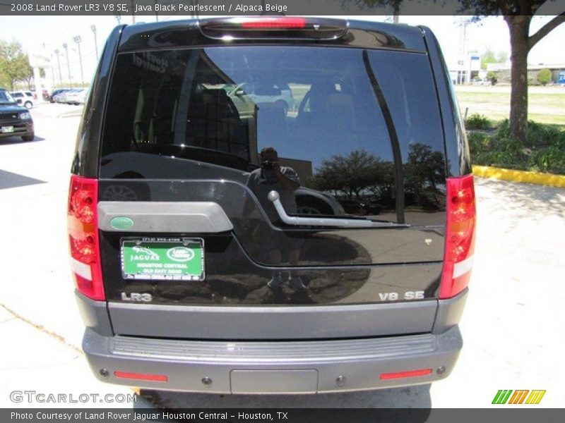Java Black Pearlescent / Alpaca Beige 2008 Land Rover LR3 V8 SE