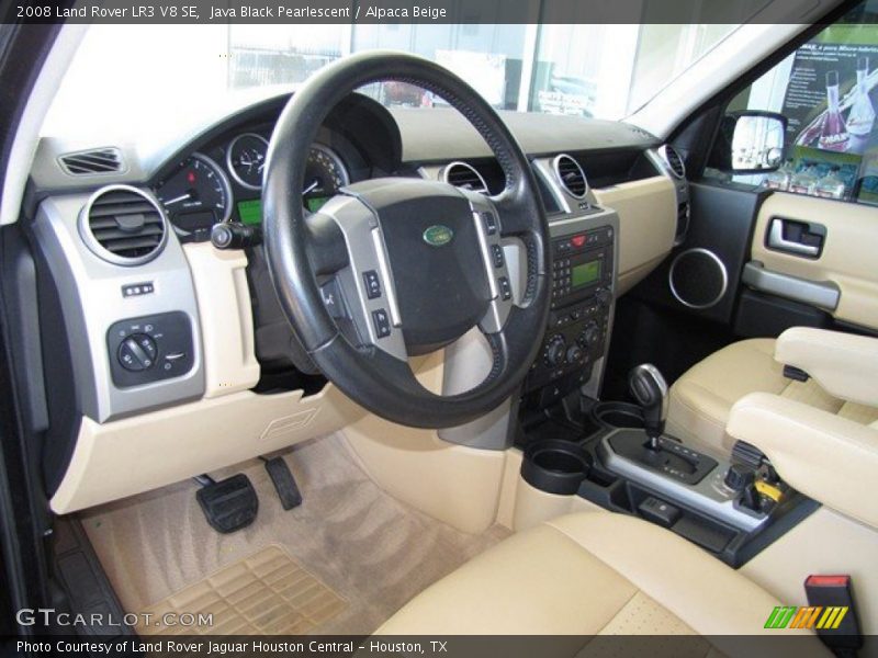 Alpaca Beige Interior - 2008 LR3 V8 SE 
