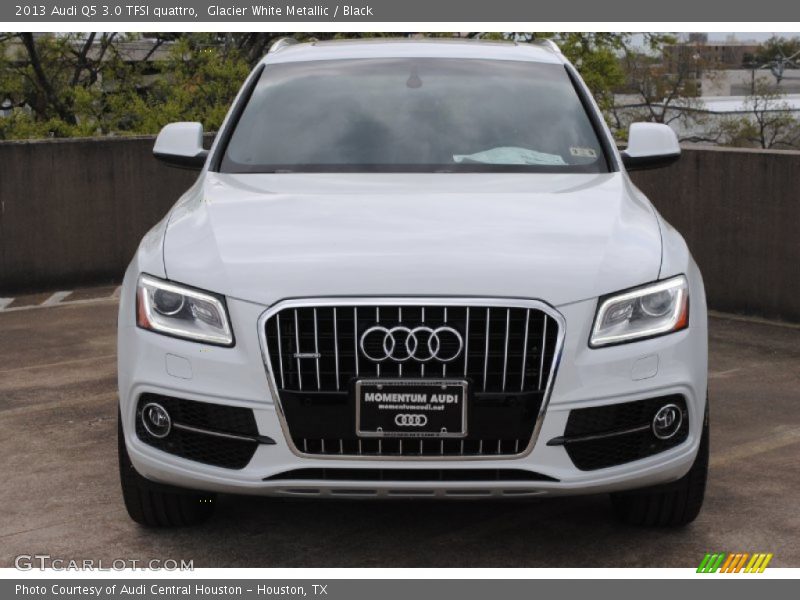 Glacier White Metallic / Black 2013 Audi Q5 3.0 TFSI quattro