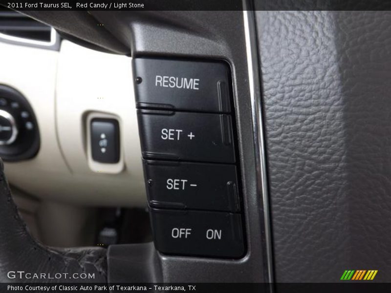 Red Candy / Light Stone 2011 Ford Taurus SEL
