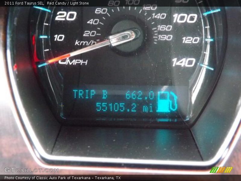Red Candy / Light Stone 2011 Ford Taurus SEL