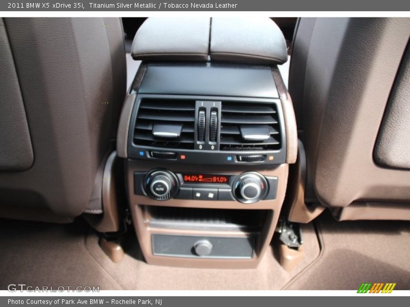 Titanium Silver Metallic / Tobacco Nevada Leather 2011 BMW X5 xDrive 35i