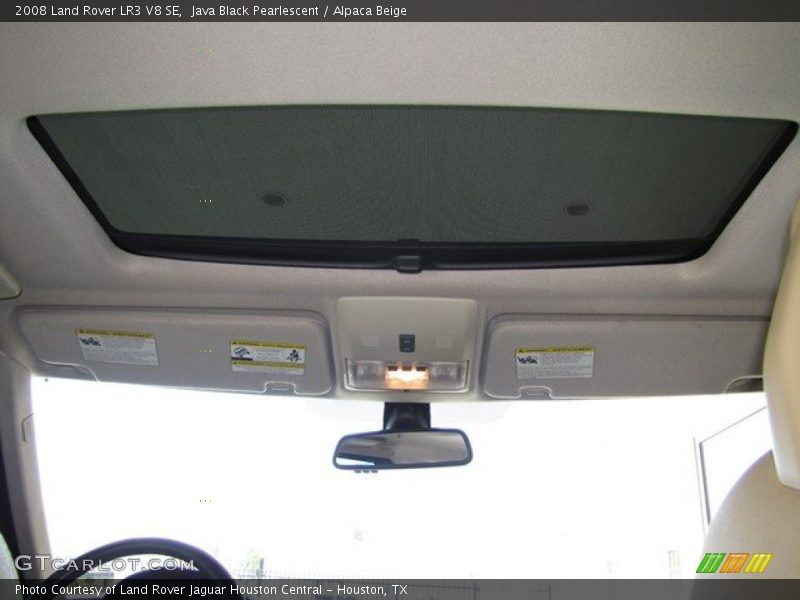 Java Black Pearlescent / Alpaca Beige 2008 Land Rover LR3 V8 SE