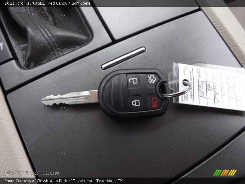 Red Candy / Light Stone 2011 Ford Taurus SEL