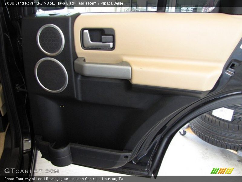 Java Black Pearlescent / Alpaca Beige 2008 Land Rover LR3 V8 SE