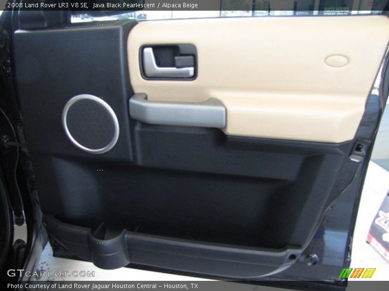 Java Black Pearlescent / Alpaca Beige 2008 Land Rover LR3 V8 SE