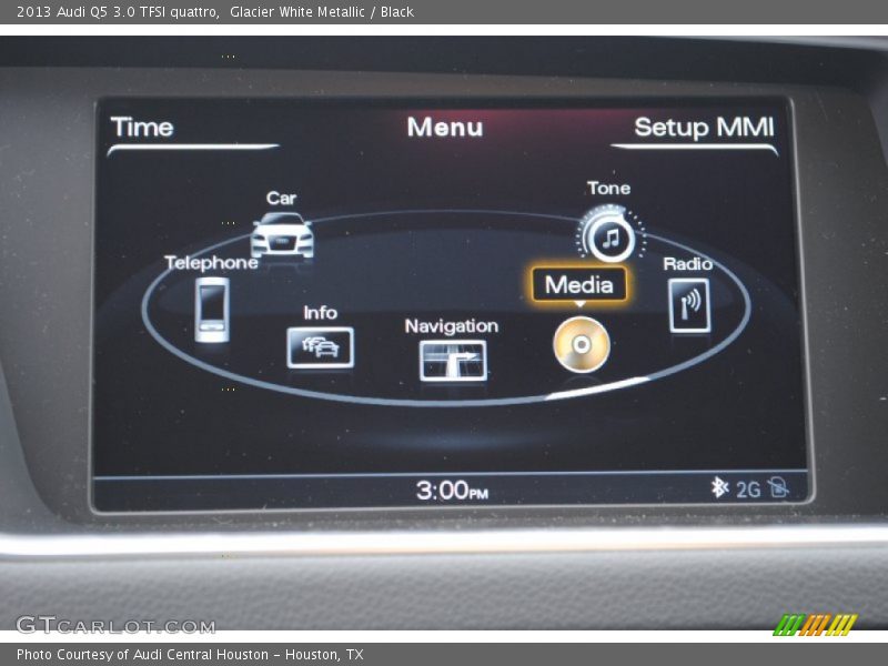 Glacier White Metallic / Black 2013 Audi Q5 3.0 TFSI quattro