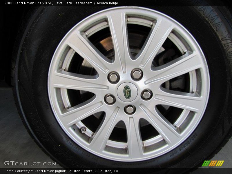 Java Black Pearlescent / Alpaca Beige 2008 Land Rover LR3 V8 SE
