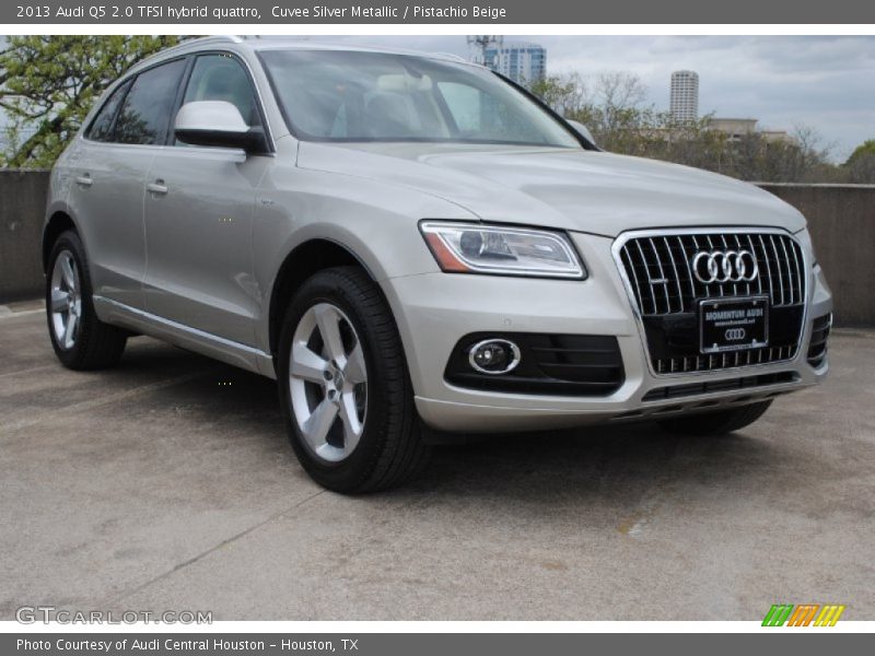 Cuvee Silver Metallic / Pistachio Beige 2013 Audi Q5 2.0 TFSI hybrid quattro