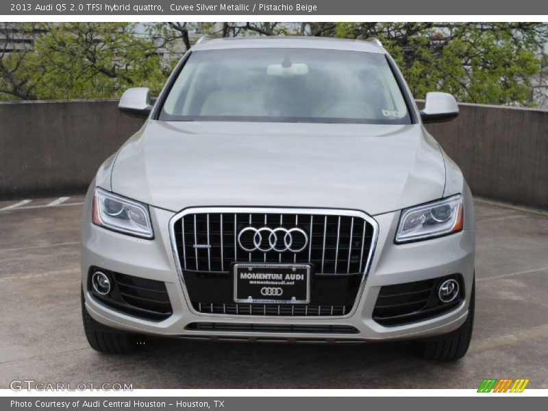 Cuvee Silver Metallic / Pistachio Beige 2013 Audi Q5 2.0 TFSI hybrid quattro