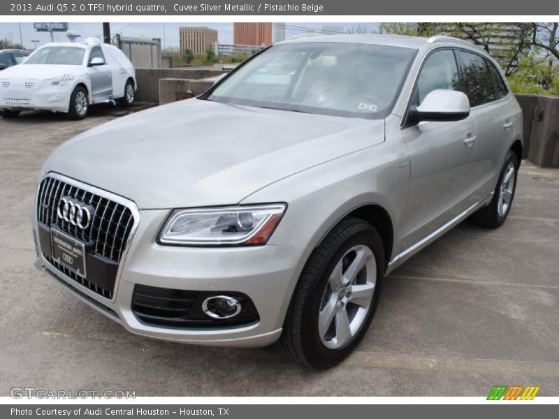 Cuvee Silver Metallic / Pistachio Beige 2013 Audi Q5 2.0 TFSI hybrid quattro