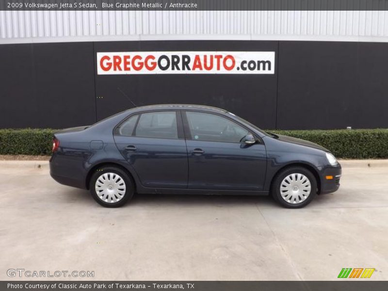 Blue Graphite Metallic / Anthracite 2009 Volkswagen Jetta S Sedan