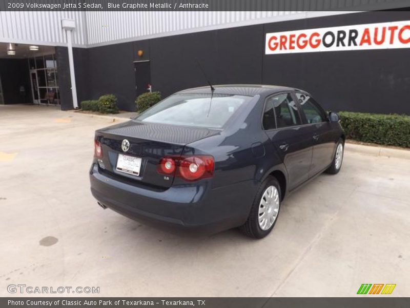 Blue Graphite Metallic / Anthracite 2009 Volkswagen Jetta S Sedan