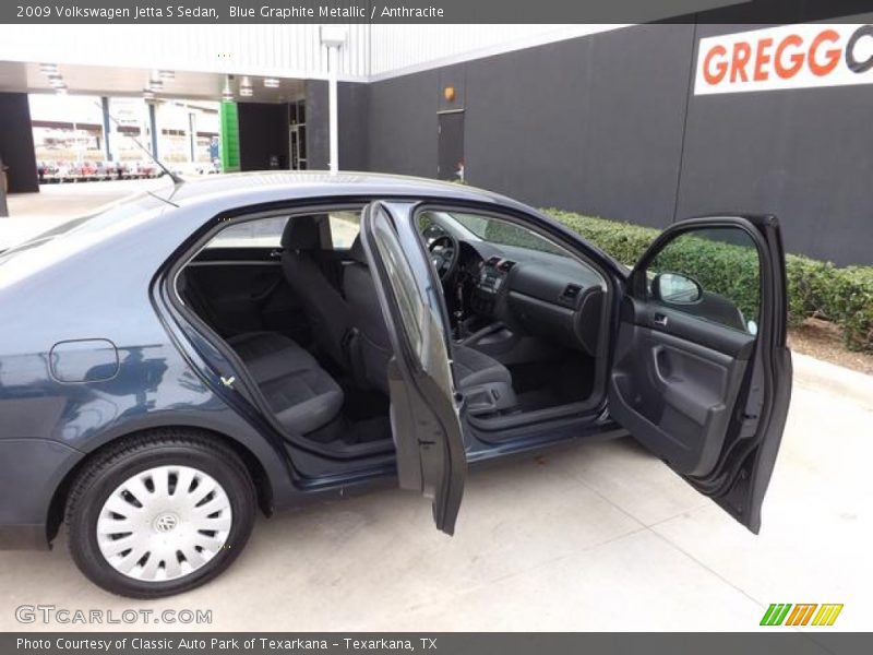 Blue Graphite Metallic / Anthracite 2009 Volkswagen Jetta S Sedan
