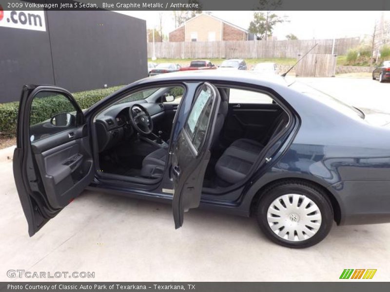 Blue Graphite Metallic / Anthracite 2009 Volkswagen Jetta S Sedan