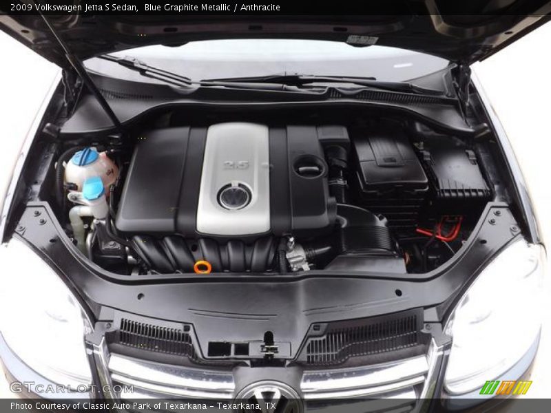 Blue Graphite Metallic / Anthracite 2009 Volkswagen Jetta S Sedan