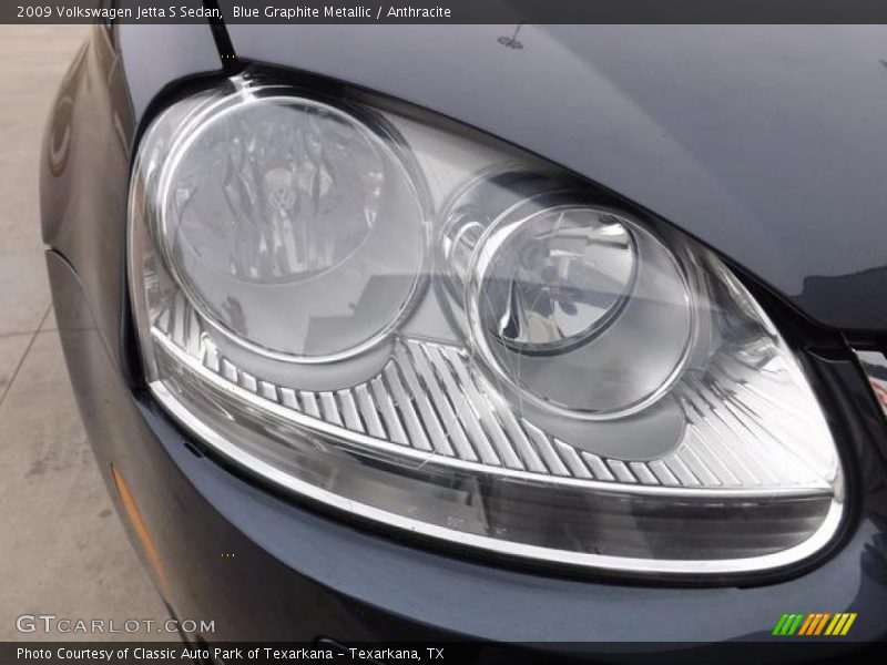 Blue Graphite Metallic / Anthracite 2009 Volkswagen Jetta S Sedan