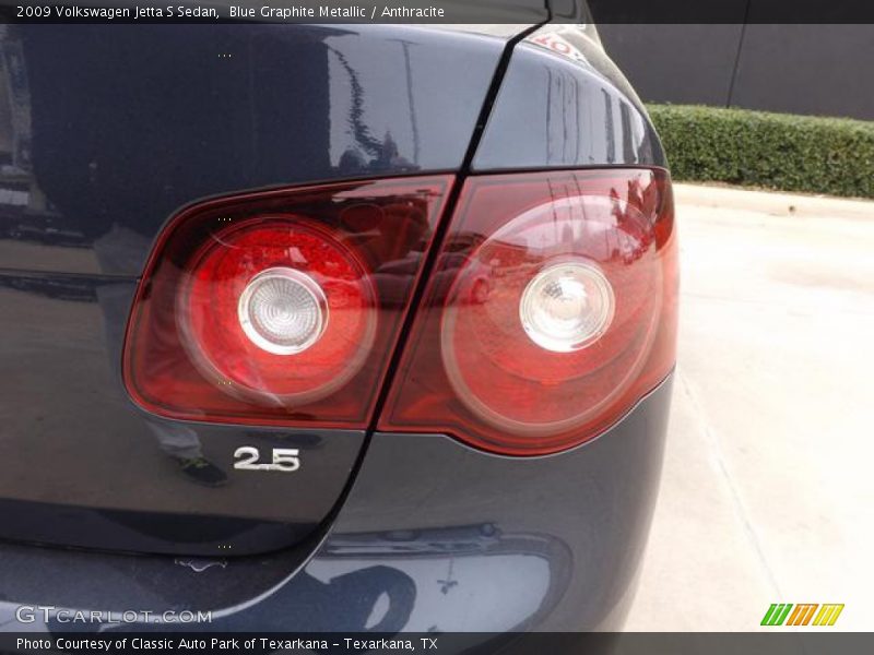 Blue Graphite Metallic / Anthracite 2009 Volkswagen Jetta S Sedan