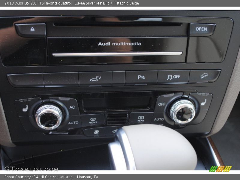 Controls of 2013 Q5 2.0 TFSI hybrid quattro