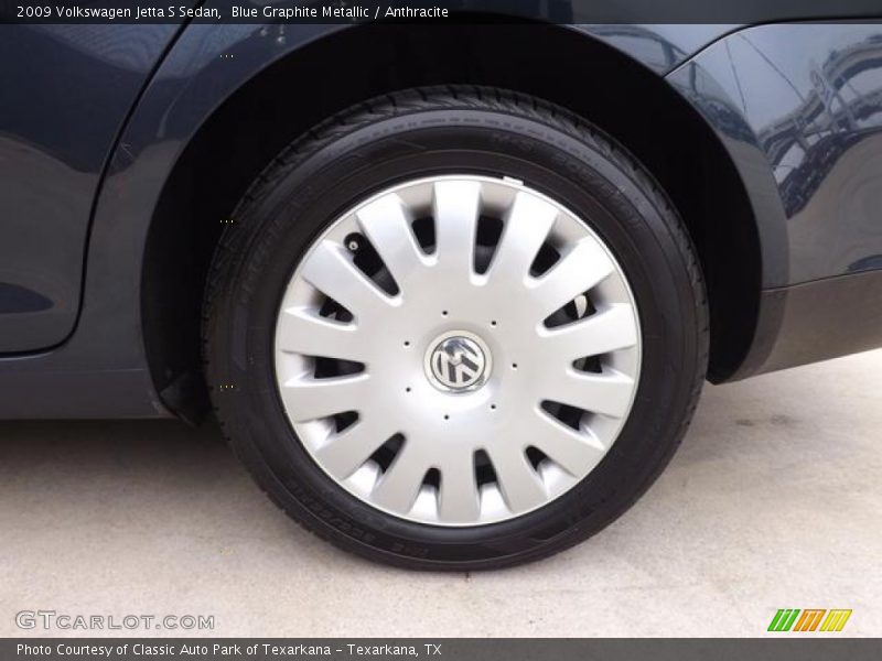 Blue Graphite Metallic / Anthracite 2009 Volkswagen Jetta S Sedan