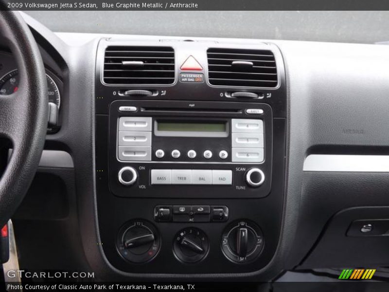 Blue Graphite Metallic / Anthracite 2009 Volkswagen Jetta S Sedan