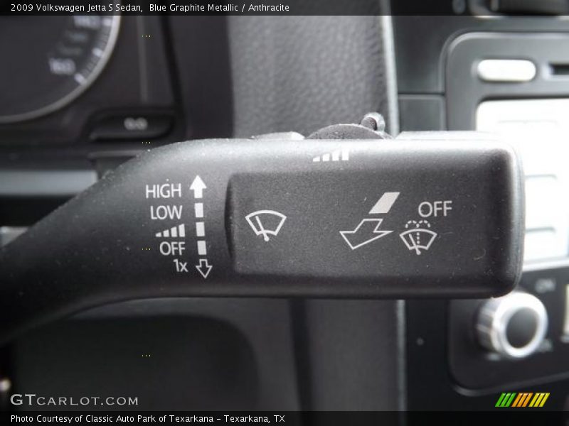Blue Graphite Metallic / Anthracite 2009 Volkswagen Jetta S Sedan